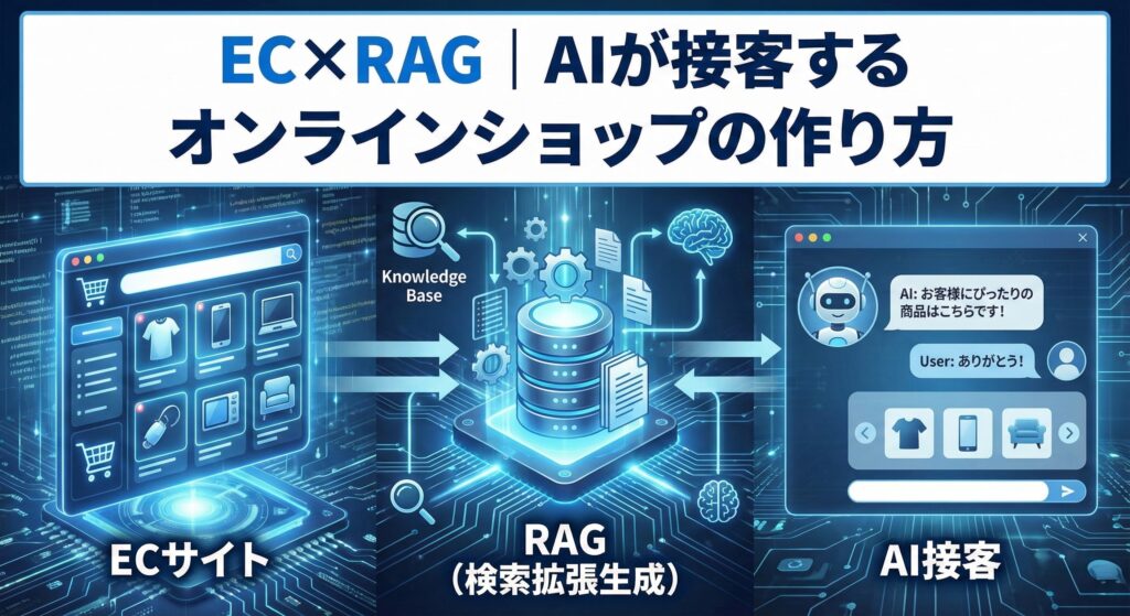 EC×RAG｜AIが接客するオンラインショップの作り方