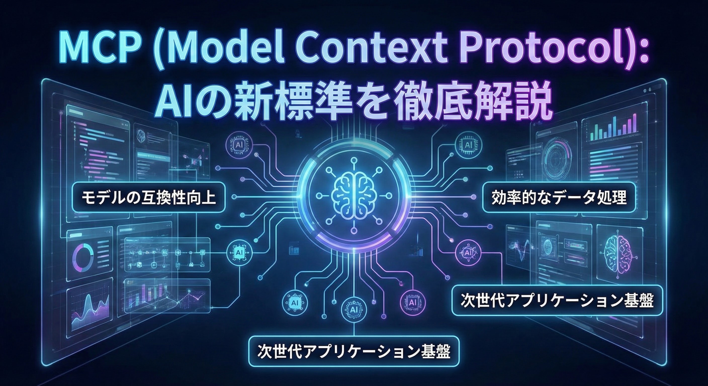 MCP（Model Context Protocol）とは？AIの新標準を徹底解説