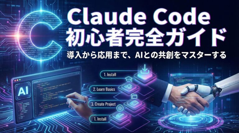 Claude Code 初心者完全ガイド【2026年最新】｜インストールから実践まで丁寧に解説