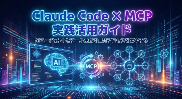 Claude Code × MCP 実践活用ガイド【2026年最新】｜導入・設定・自作・セキュリティまで完全網羅