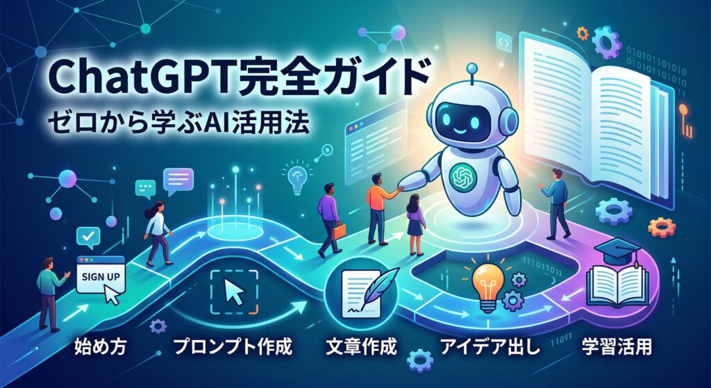 ChatGPT完全ガイド【2026年3月最新】料金・できること・始め方・全機能を徹底解説