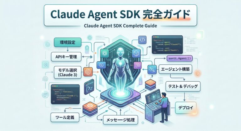 Claude Agent SDK 完全ガイド【2026年最新】｜Python・TypeScriptでAIエージェントを構築する実践手法