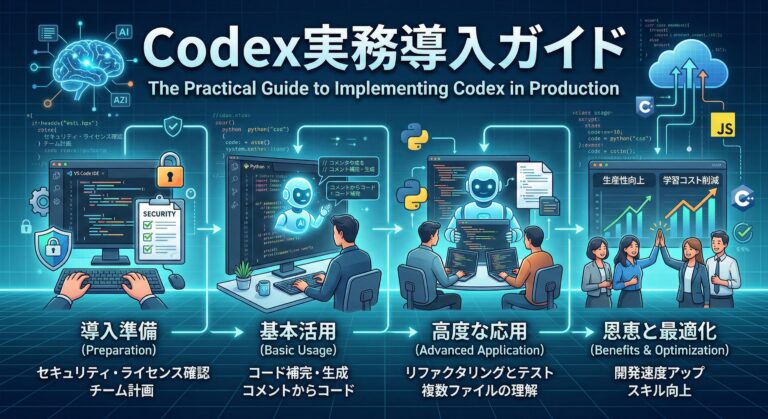 Codex実務導入ガイド【2026年最新】AGENTS.md設計から運用改善まで完全公開