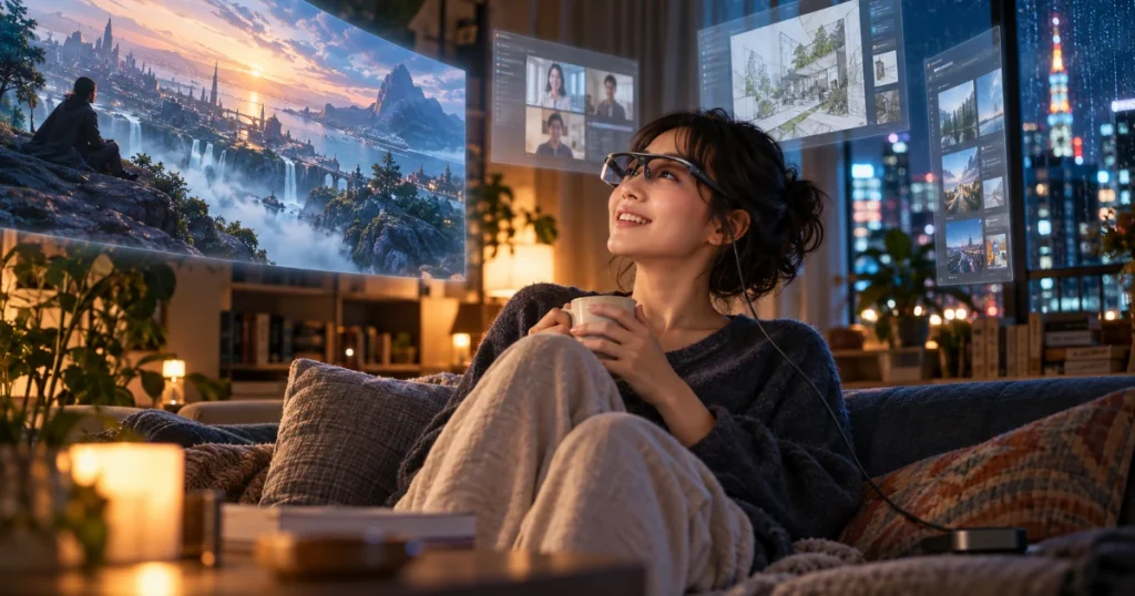 衝撃のMeta VR Glasses発表　「現実」という常識が消える日。Meta VR Glassesが見せる現実の向こう側の世界